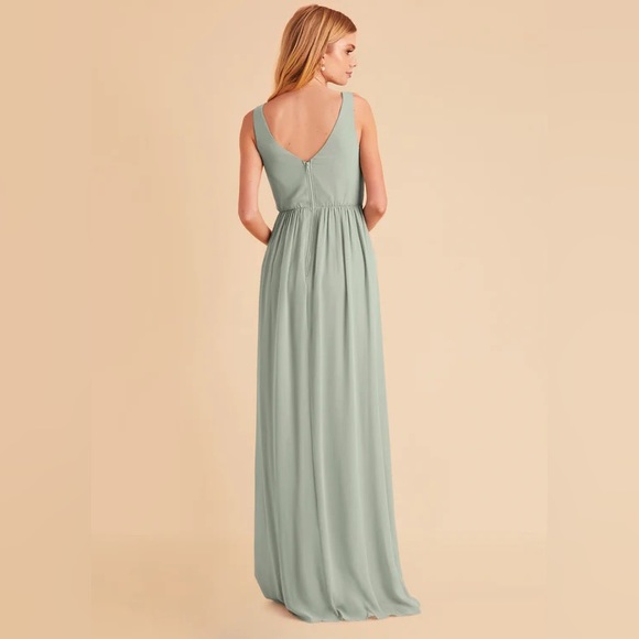 Birdy Grey Laurie Sage chiffon empire bridesmaids prom dress size S and M NWT - Picture 2 of 12
